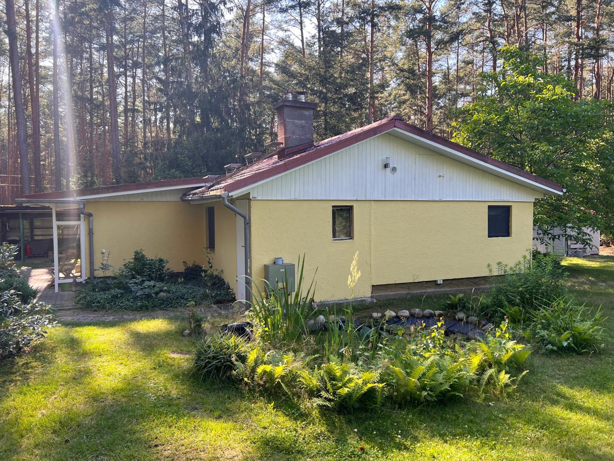 Ferienhaus Im Wald Borkwalde 外观 照片